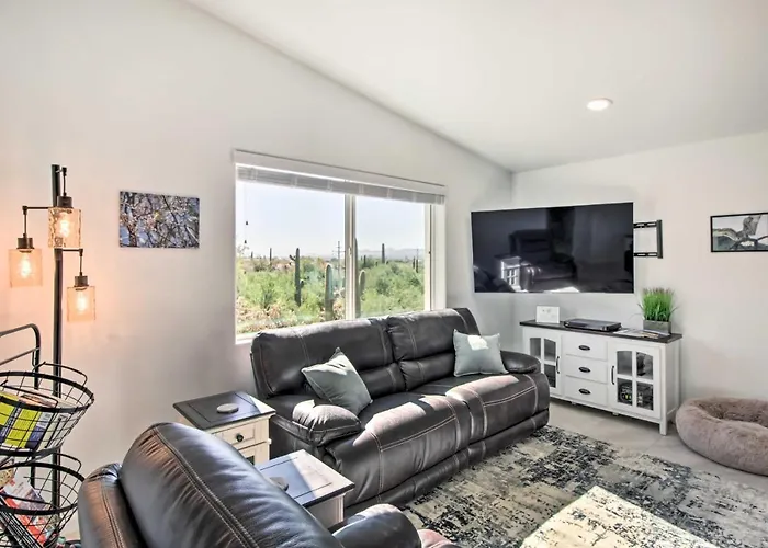 Vakantiehuis Classy Escape W/ Fire Pit On 5 Acres! Tucson