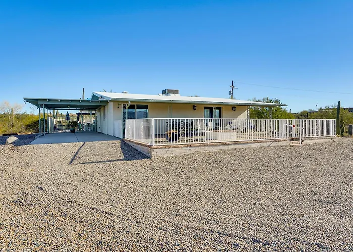 Vakantiehuis Classy Escape W/ Fire Pit On 5 Acres! Tucson