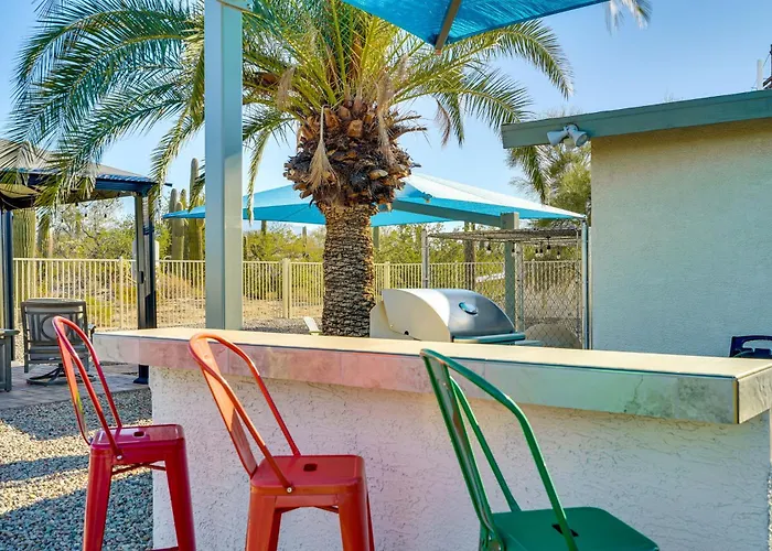 Vakantiehuis Classy Escape W/ Fire Pit On 5 Acres! Tucson