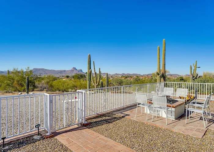 Classy Escape W/ Fire Pit On 5 Acres! Tucson