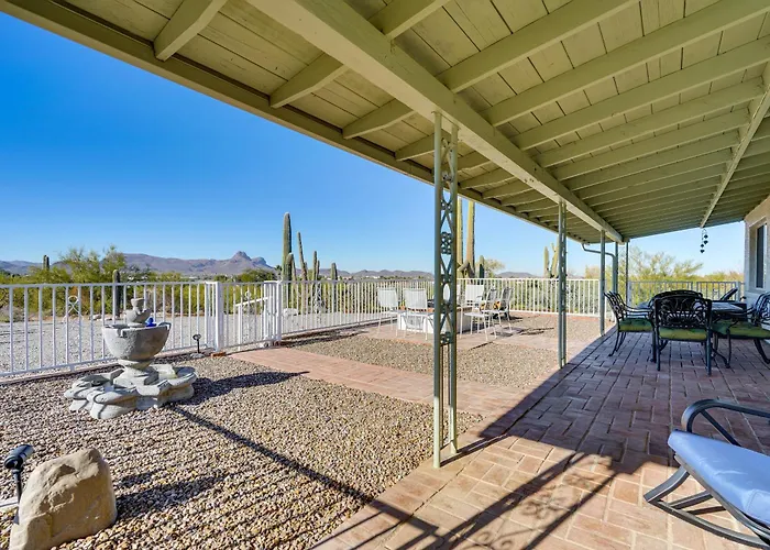 Classy Escape W/ Fire Pit On 5 Acres! Tucson